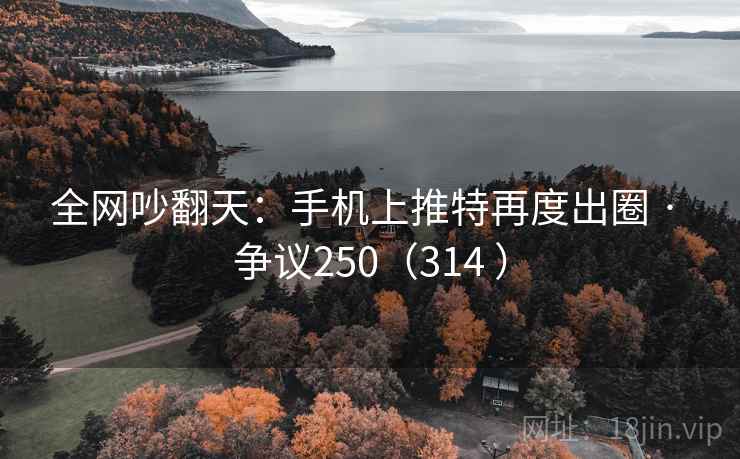 全网吵翻天:手机上推特再度出圈 · 争议250(314 )  第2张 全网吵翻天:手机上推特再度出圈 · 争议250(314 )  第2张